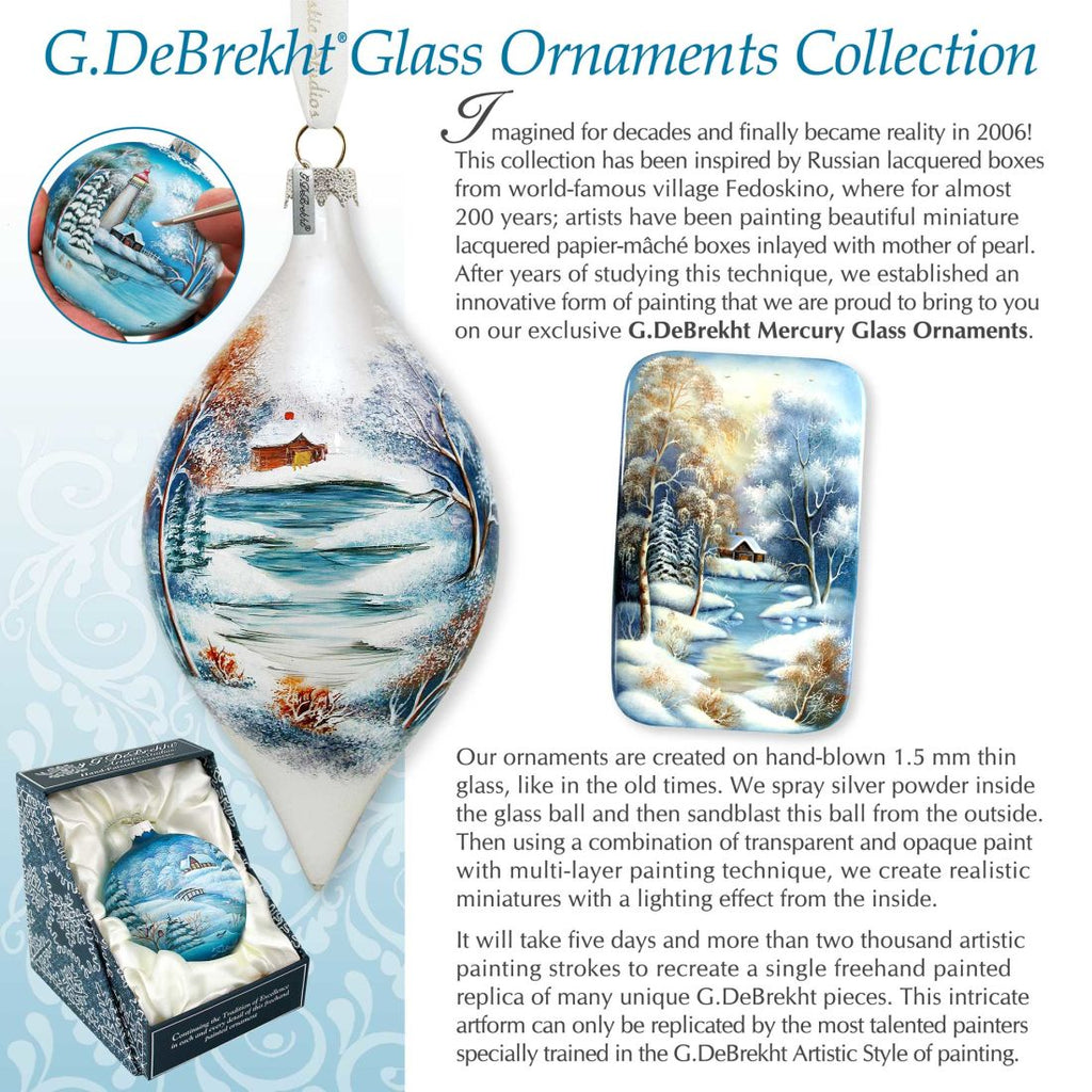 Cat Glass Ornament by G. DeBrekht - Pets Dog and Cats Decor - 764-120
