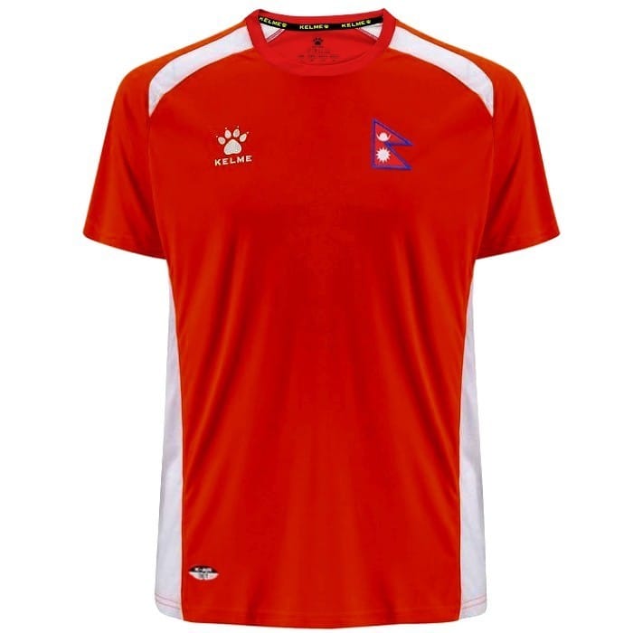 Nepal national team Home soccer jersey 2018 - Kelme-0