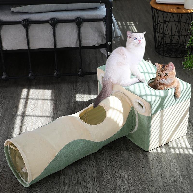 Luxury Cozy Cat Cave: The Ultimate All-Season Cat Retreat