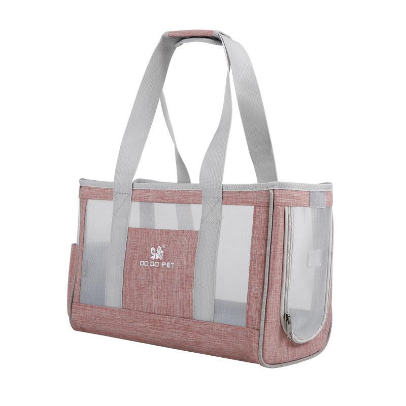 Portable Pet Adventure Backpack: Stylish And Spacious Dog And Cat Carrier For Outdoor Excursions