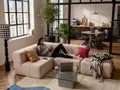 4 Teiliges Modulares Sofa – Beige