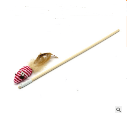 Whisker Whirligig: Handcrafted Solid Wood Cat Toy