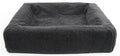 Bia bed fleece cover dog bed grey