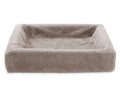 Bia bed fleece cover dog bed taupe-0