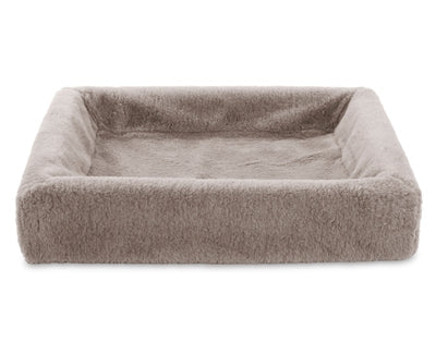 Bia bed fleece cover dog bed taupe-0