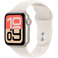 Apple Watch SE 3 GPS 40 мм, алуминиев корпус Starlight, спортна каишка (MEH34ZR/A)-0