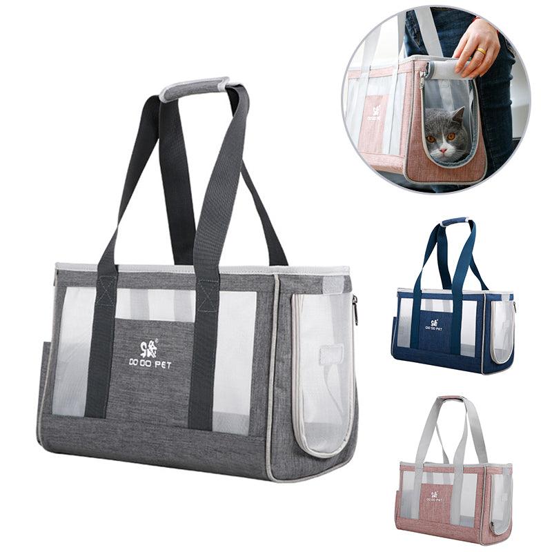 Portable Pet Adventure Backpack: Stylish And Spacious Dog And Cat Carrier For Outdoor Excursions