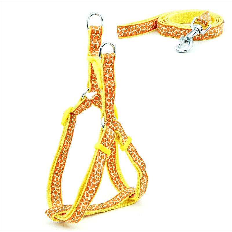 Pet Adventure Chest Strap Leash - Premium Quality Dog And Cat Walking Harness