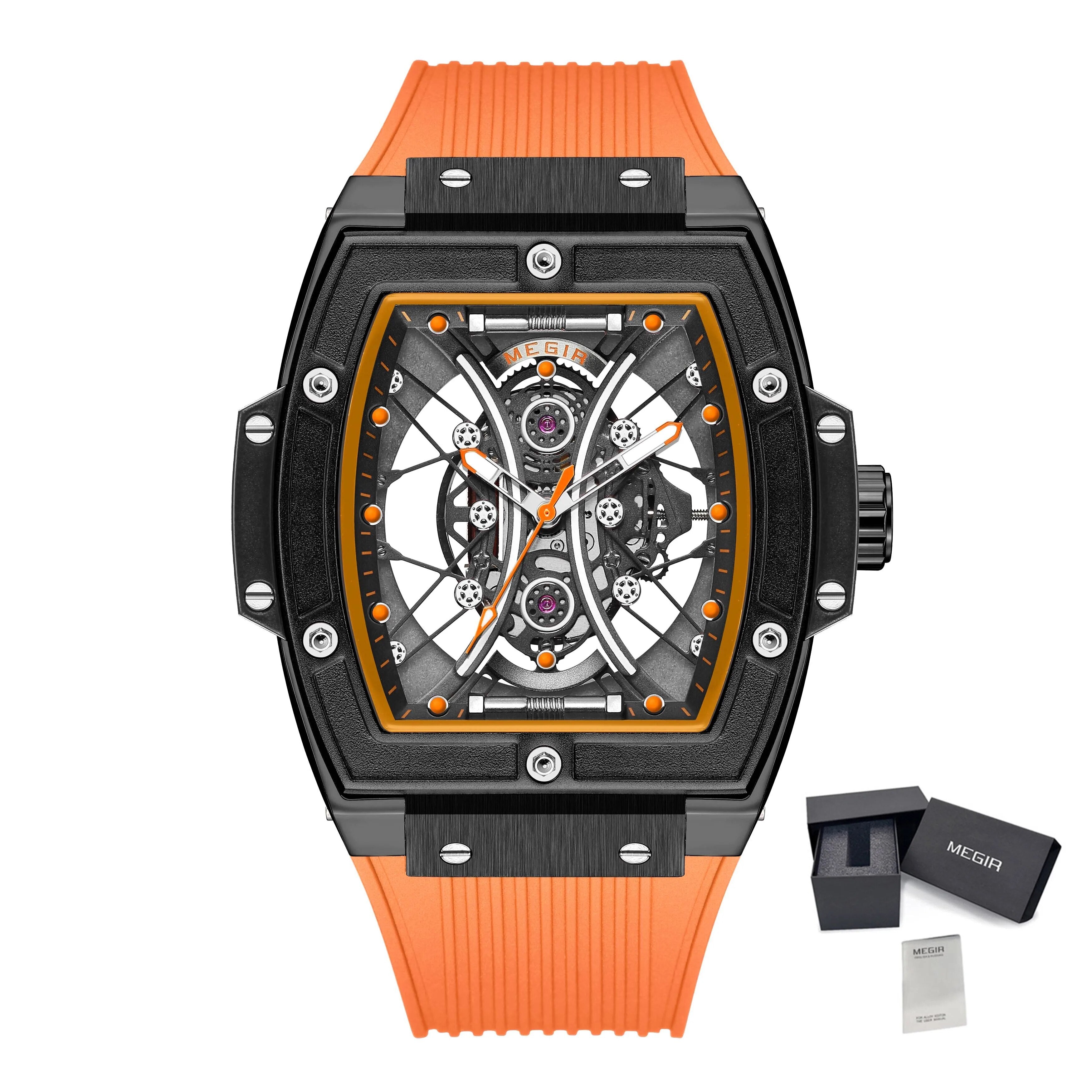 MEGIR Brand Luxury Quartz Watch for Men Fashion Military Sports Watches Waterproof Luminous Clock Wristwatch Reloj Hombre 8109