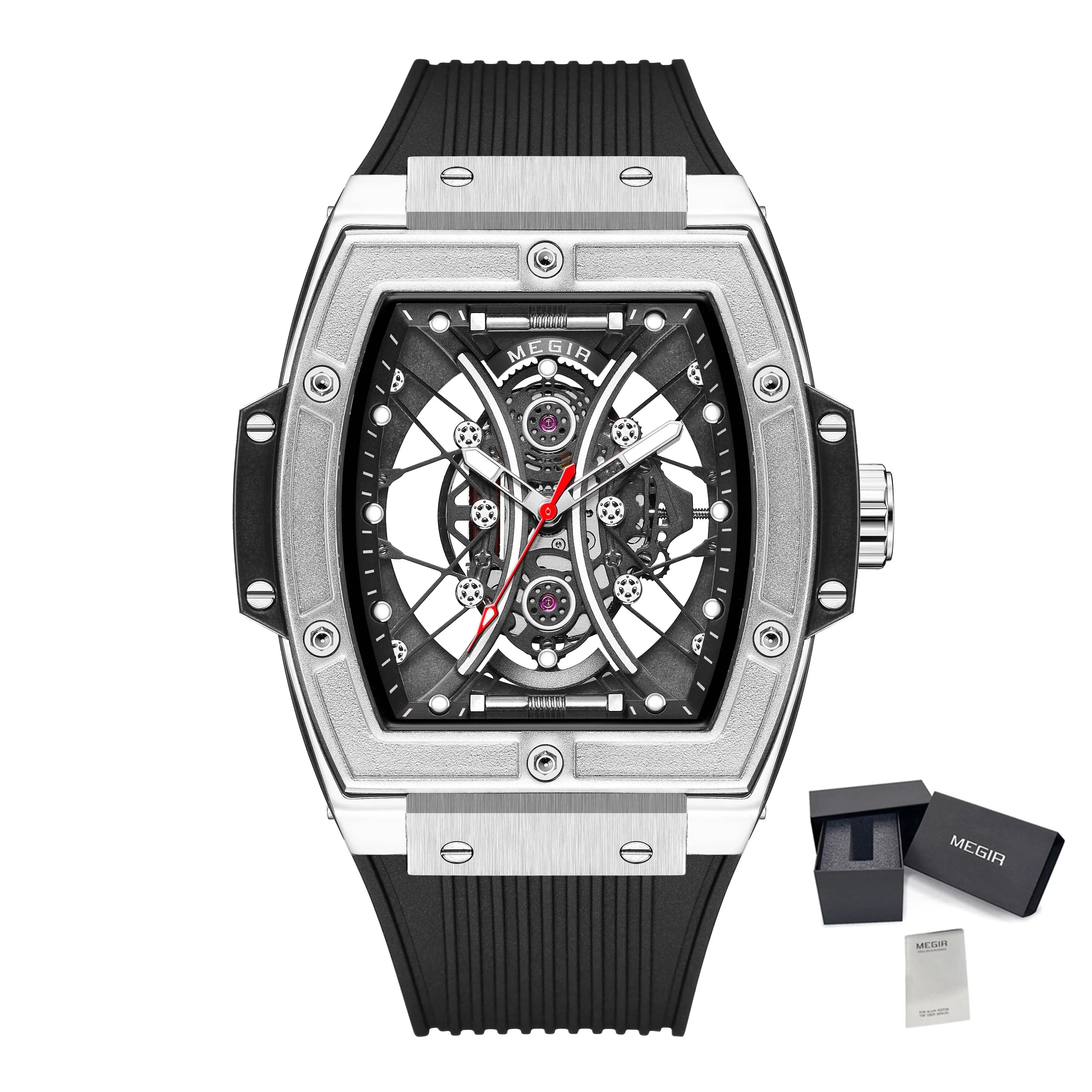 MEGIR Brand Luxury Quartz Watch for Men Fashion Military Sports Watches Waterproof Luminous Clock Wristwatch Reloj Hombre 8109