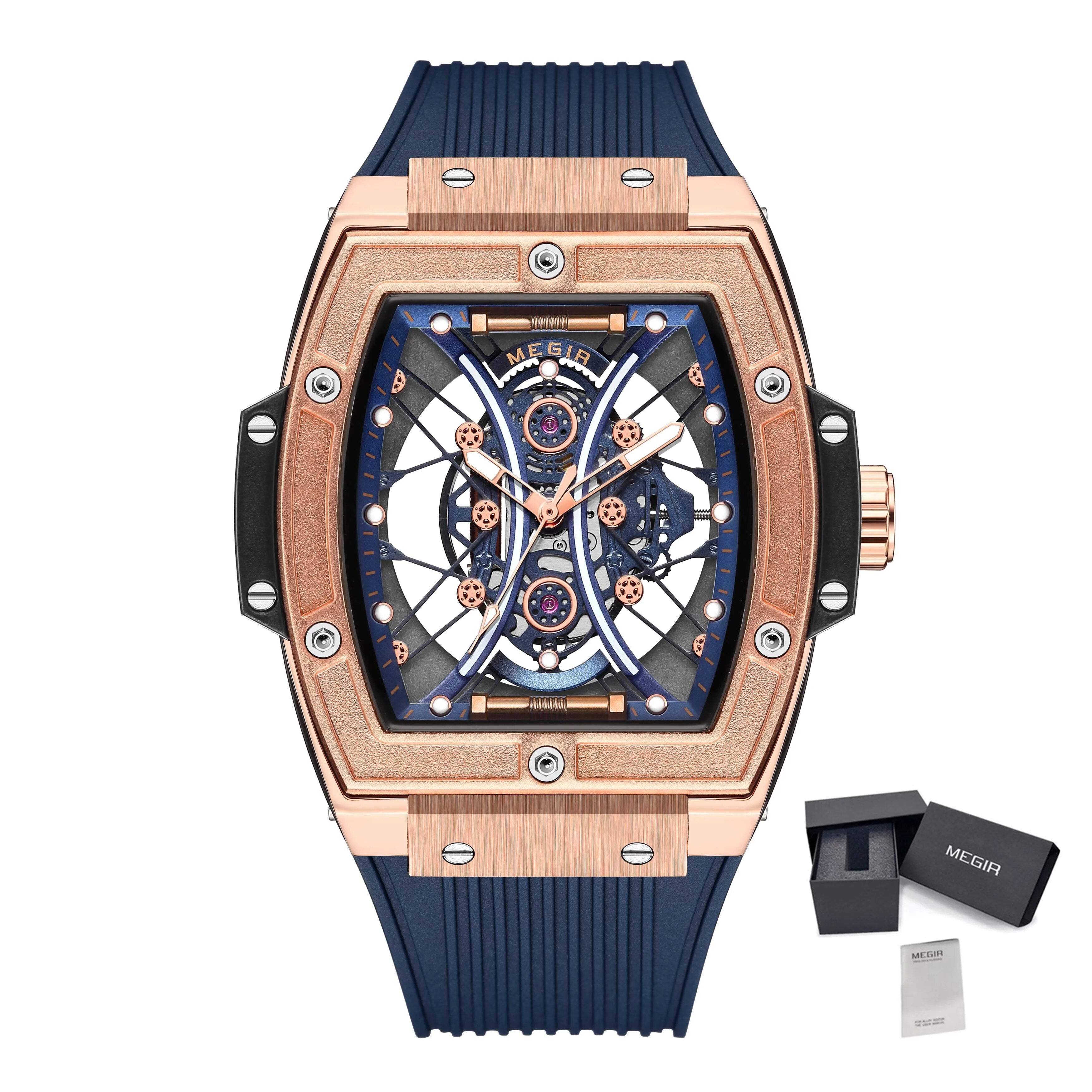 MEGIR Brand Luxury Quartz Watch for Men Fashion Military Sports Watches Waterproof Luminous Clock Wristwatch Reloj Hombre 8109