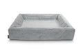 Bia Bed Ribbed Cover Dog Bed Grey-0
