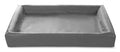 Bia bed faux leather cover dog bed grey-0
