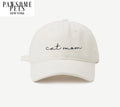 CAT MOM HAT - WHITE-0