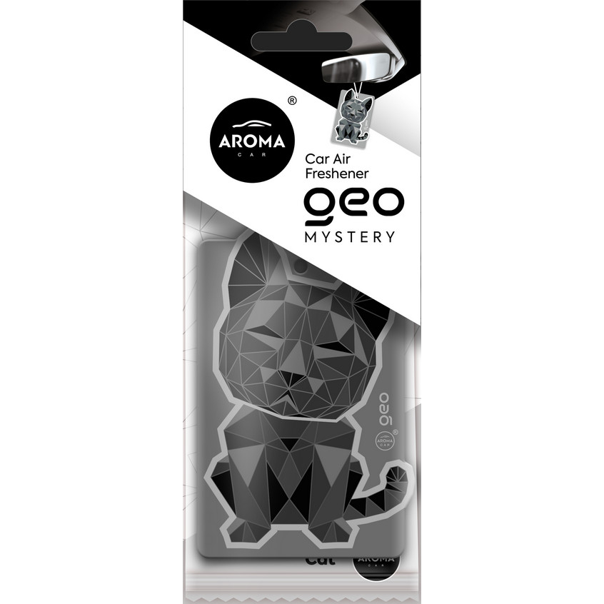 Aroma Car, Illatosító, Geo Cat Black Mystery (5420870)-0