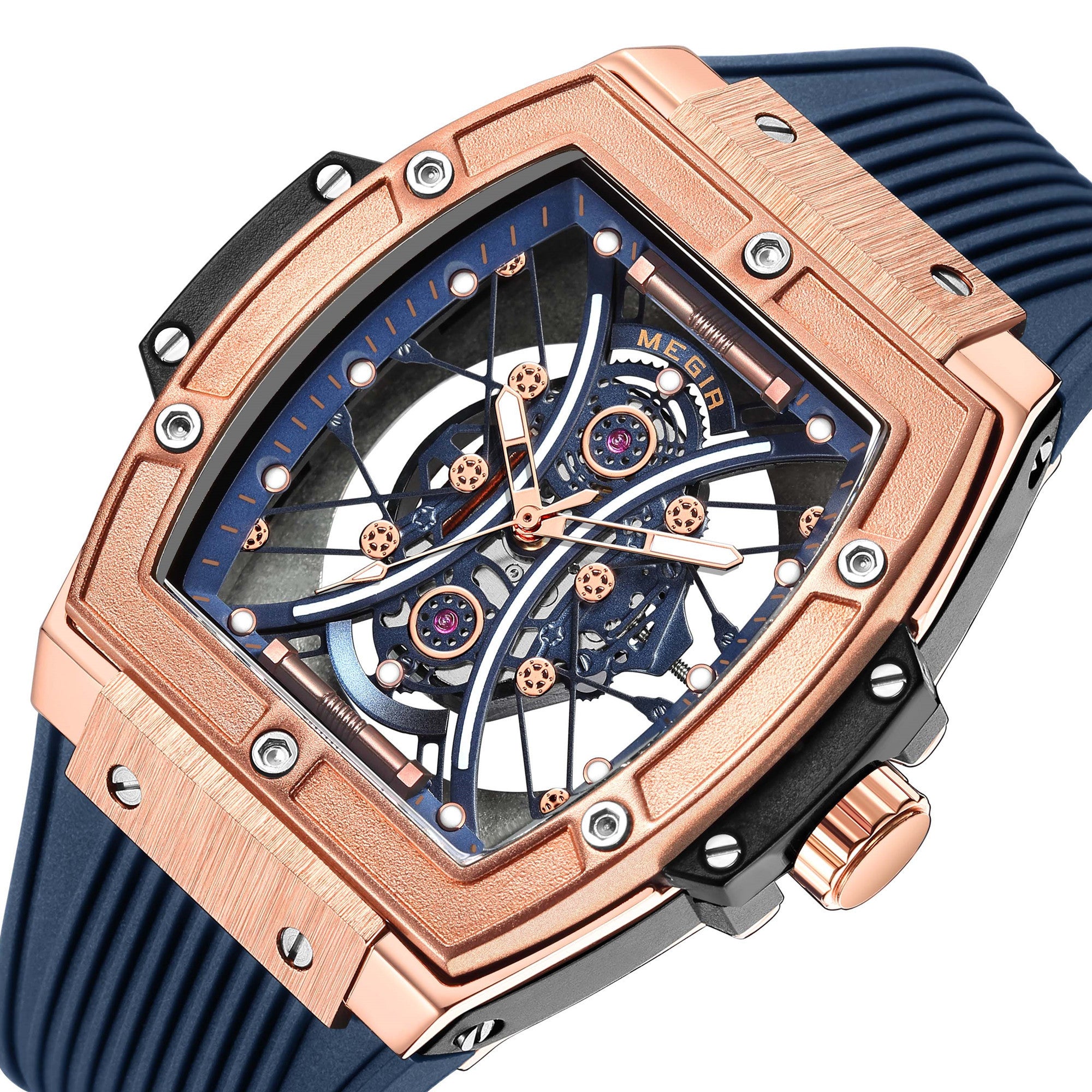 MEGIR Brand Luxury Quartz Watch for Men Fashion Military Sports Watches Waterproof Luminous Clock Wristwatch Reloj Hombre 8109