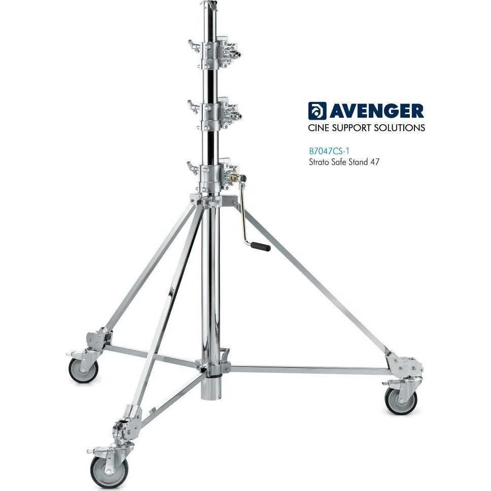 AVENGER Avenger B7047CS-1 Strato Safe Stand 3 Riser, fékezhető kerék B7047CS-1-0