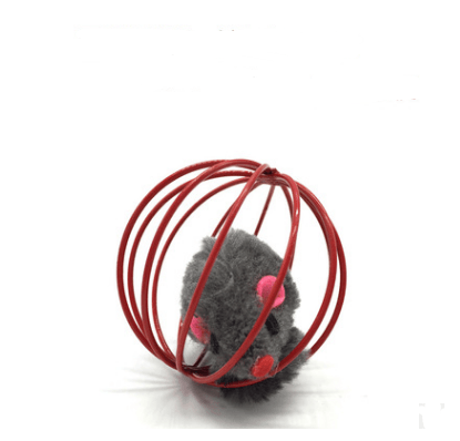 Whisker Whirligig: Handcrafted Solid Wood Cat Toy