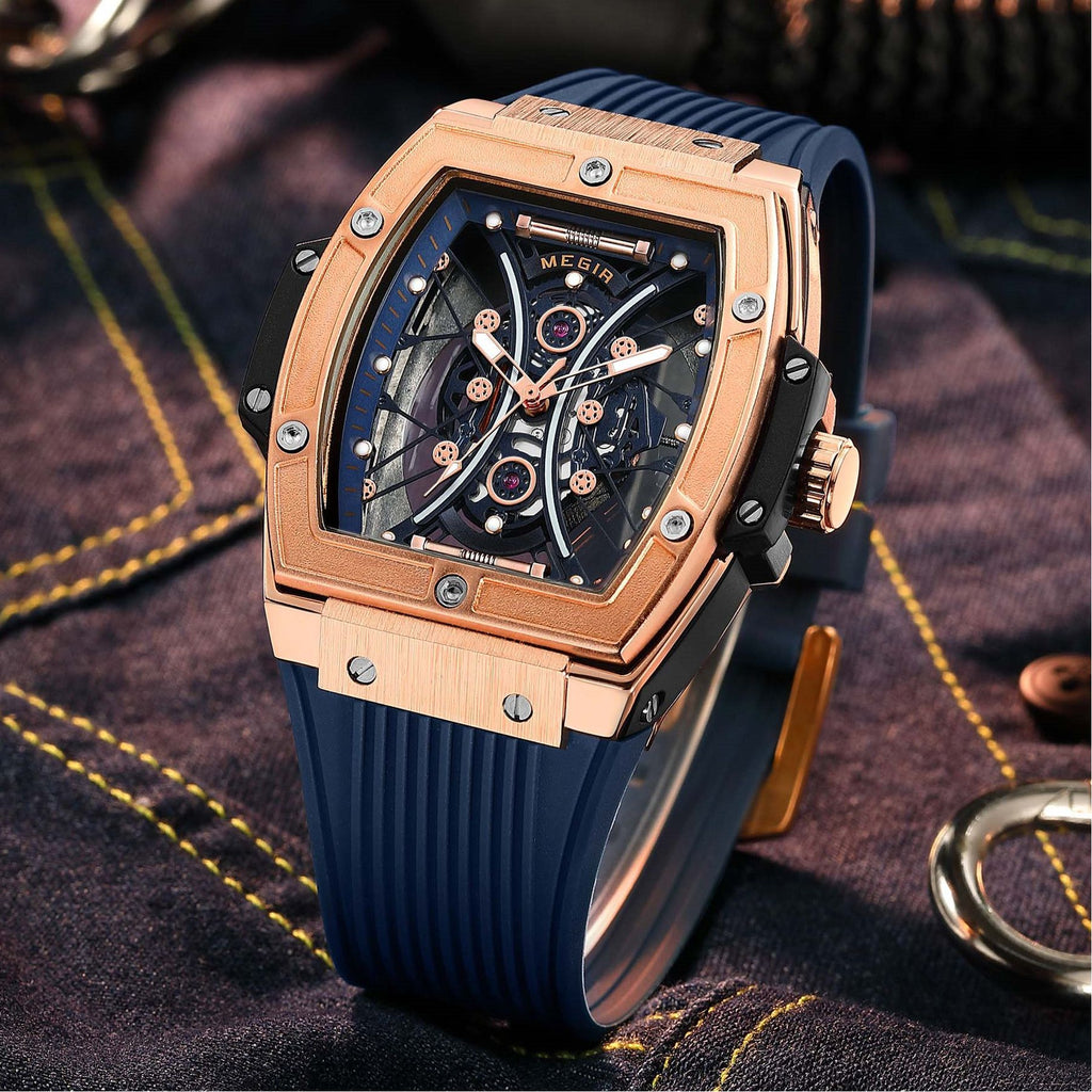 MEGIR Brand Luxury Quartz Watch for Men Fashion Military Sports Watches Waterproof Luminous Clock Wristwatch Reloj Hombre 8109