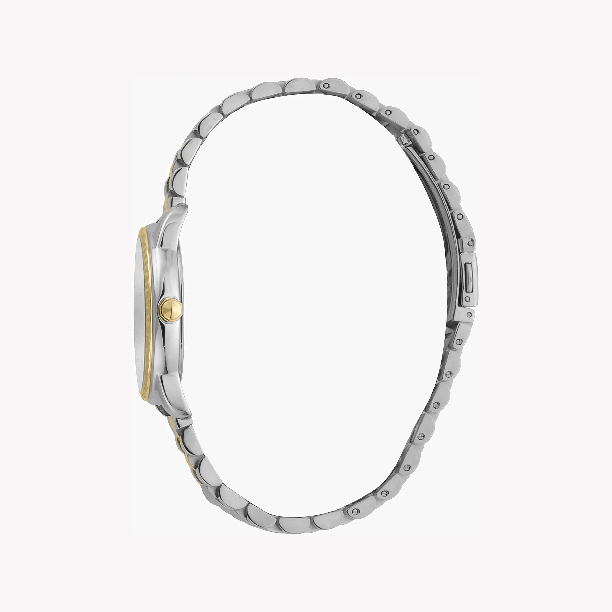Just Cavalli Women's Silver & Gold Watch, Silver Dial | Jc1l176m0085