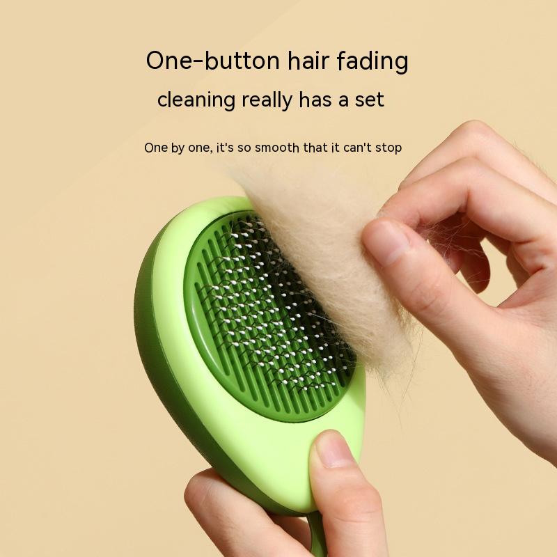 Avocado Shaped Cat and Dog Grooming Tool