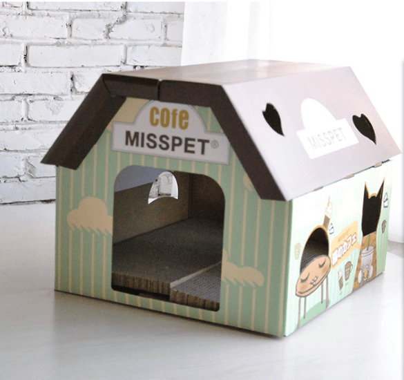 Izakaya Coffee House Cat Scratch Board Cat Litter Cat Toy Corrugated Paper Cat House Sharpener

🌟 The Cozy Cat Haven: Corrugated Paper Cat House And Scratcher 🐾
