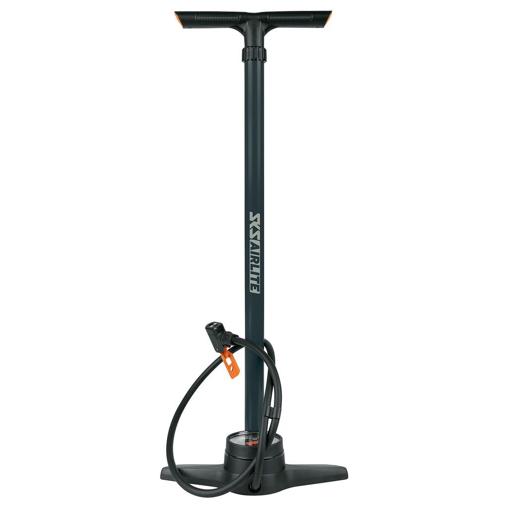 AIRLITE 10.0 Floor Pump with MV EASY Valve Connector for Bicycles