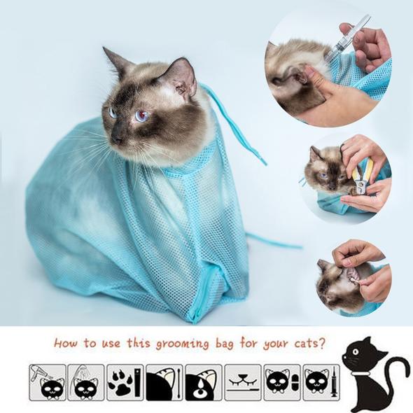 Cat Grooming and Bathing Bag-4