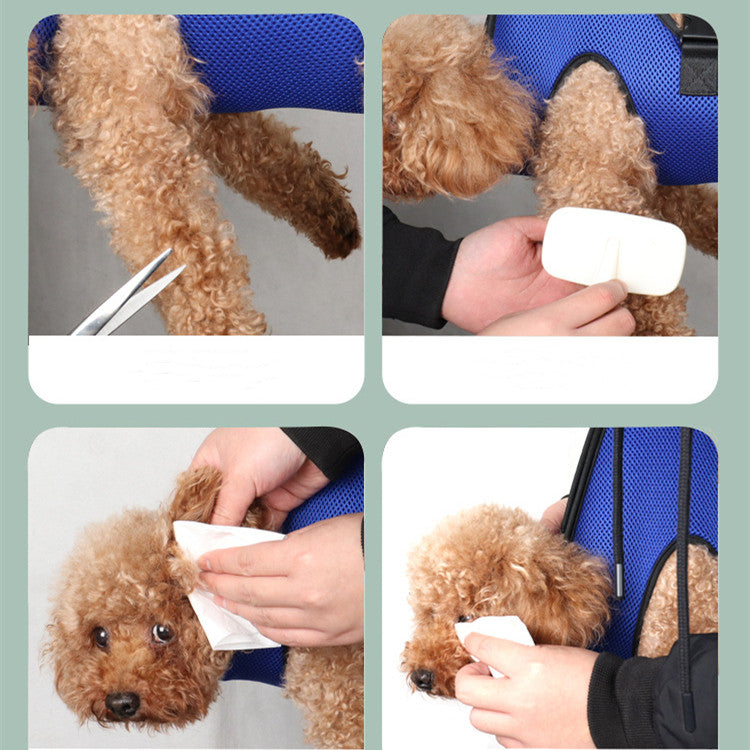 Cat and Dog Grooming Hammock Set
