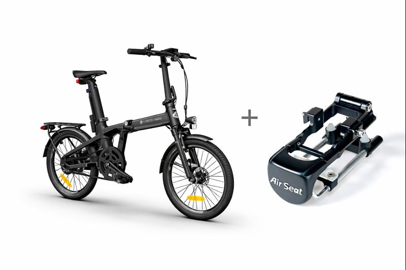 ADO Air Carbon E-Bike + Air Seat Komfort-Sattelaufhängung