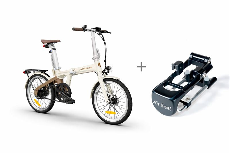 ADO Air Carbon E-Bike + Air Seat Komfort-Sattelaufhängung