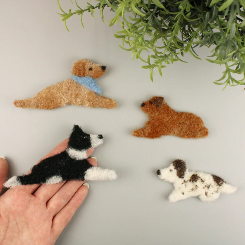 Dog and Cat Magnet Needle Felting Kit by The Makerss DogandCatMagnetNeedleFeltSmallKit-0