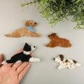 Dog and Cat Magnet Needle Felting Kit by The Makerss DogandCatMagnetNeedleFeltSmallKit-0