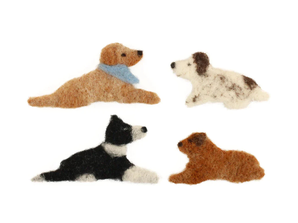 Dog and Cat Magnet Needle Felting Kit by The Makerss DogandCatMagnetNeedleFeltSmallKit-4
