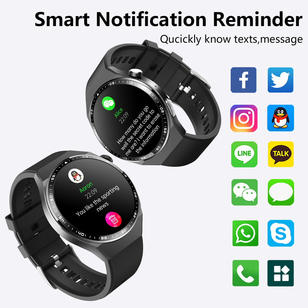 2025 New Accurate Measure ECG+PPG Diabetic Watches for Women Men Full Touch Screen Sport Fitness Watches Bluetooth For Android iOS Smartwatch