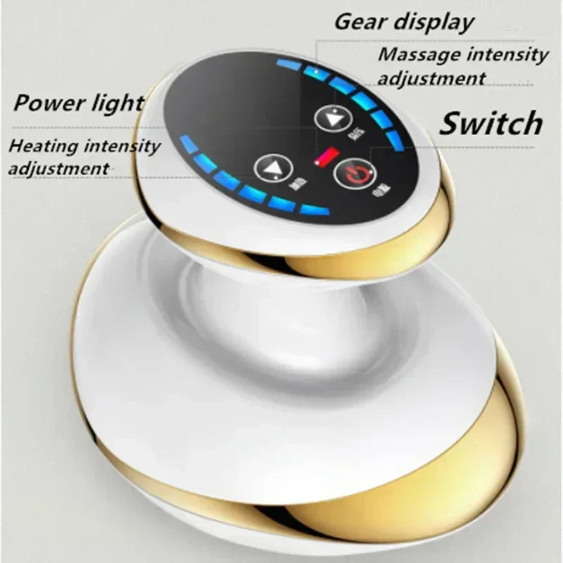 Premium Electric Gua Sha & Cupping roller White-1