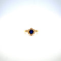Sapphire and Diamond Ring in 18K Yellow Gold - KGR 13994