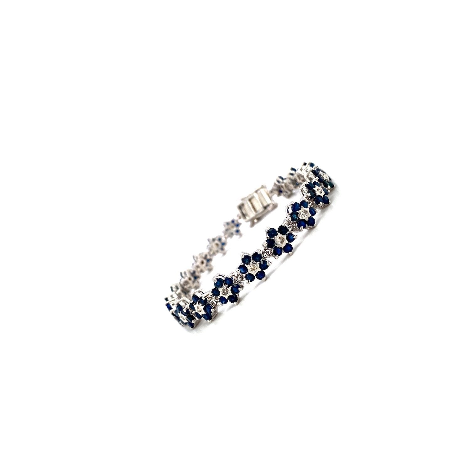 Sapphire Bracelet in .925 Sterling Silver - KSD 47428