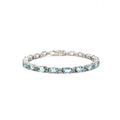 Aquamarine Bracelet in .925 Sterling Silver - KSD 48295