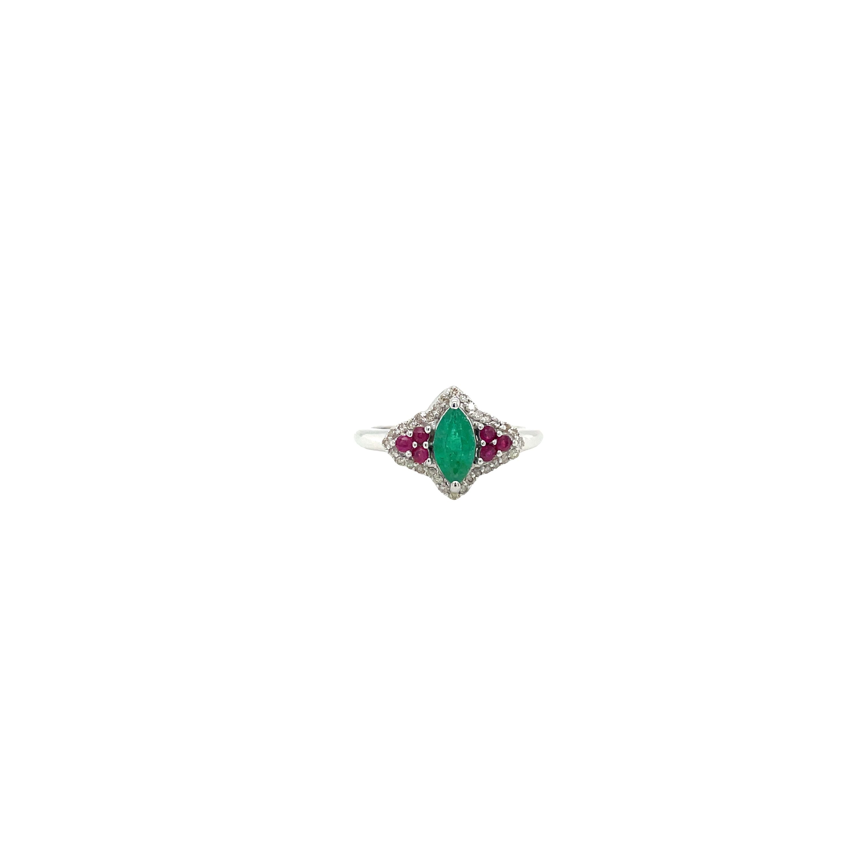 Sapphire Ring In .925 Sterling Silver - KSR 10717
