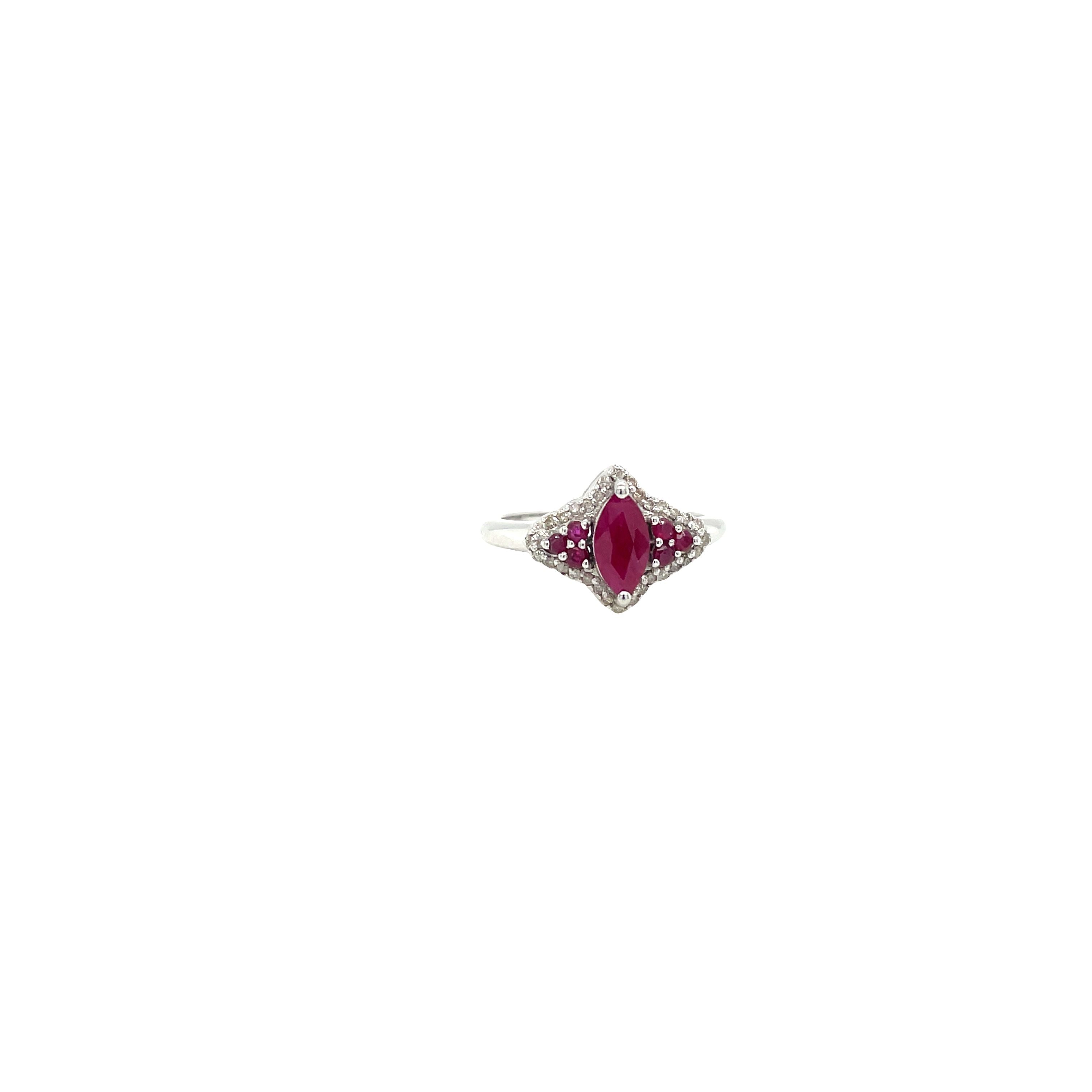 Sapphire Ring In .925 Sterling Silver - KSR 10717