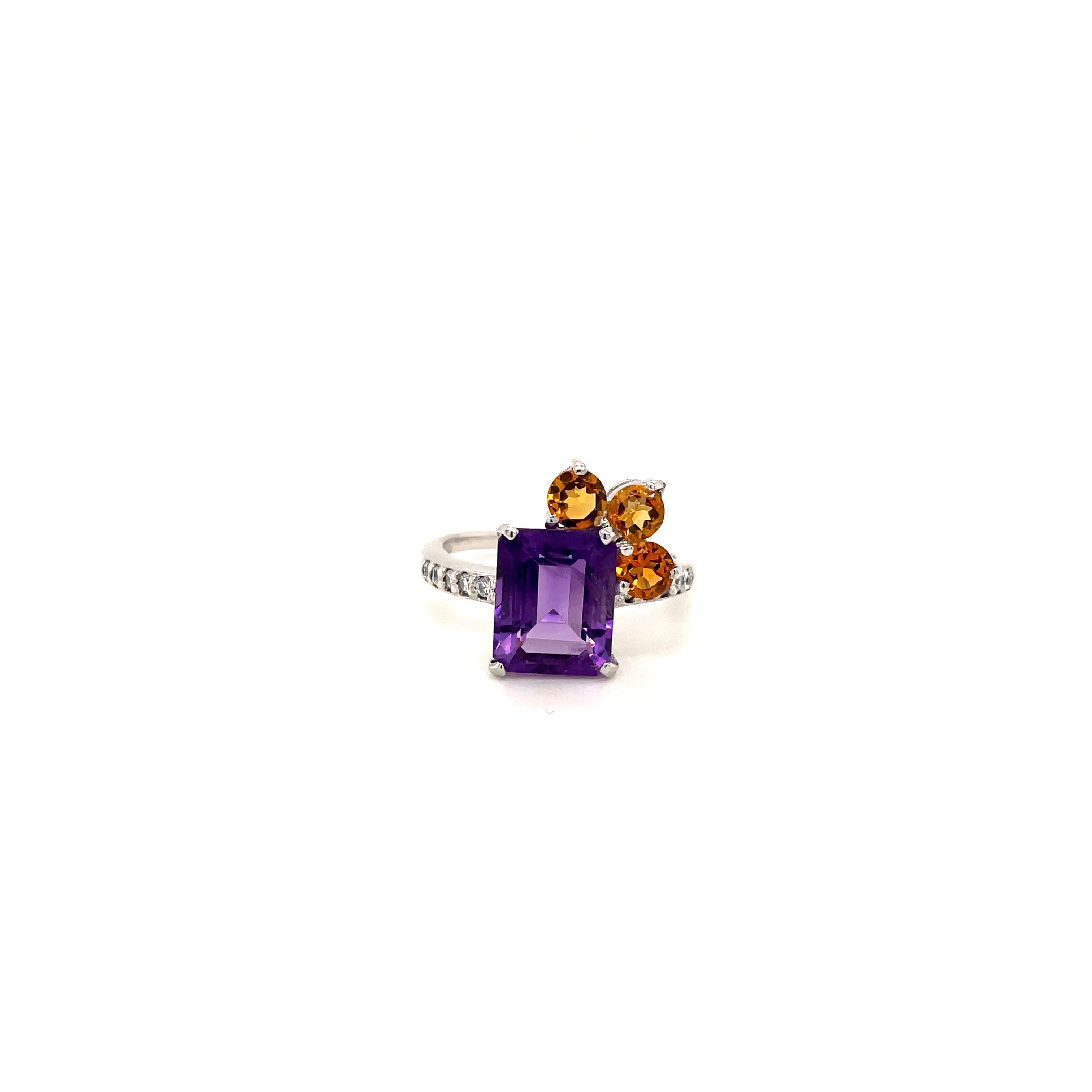 Blue Topaz Ring in .925 Sterling Silver - KSR 10800