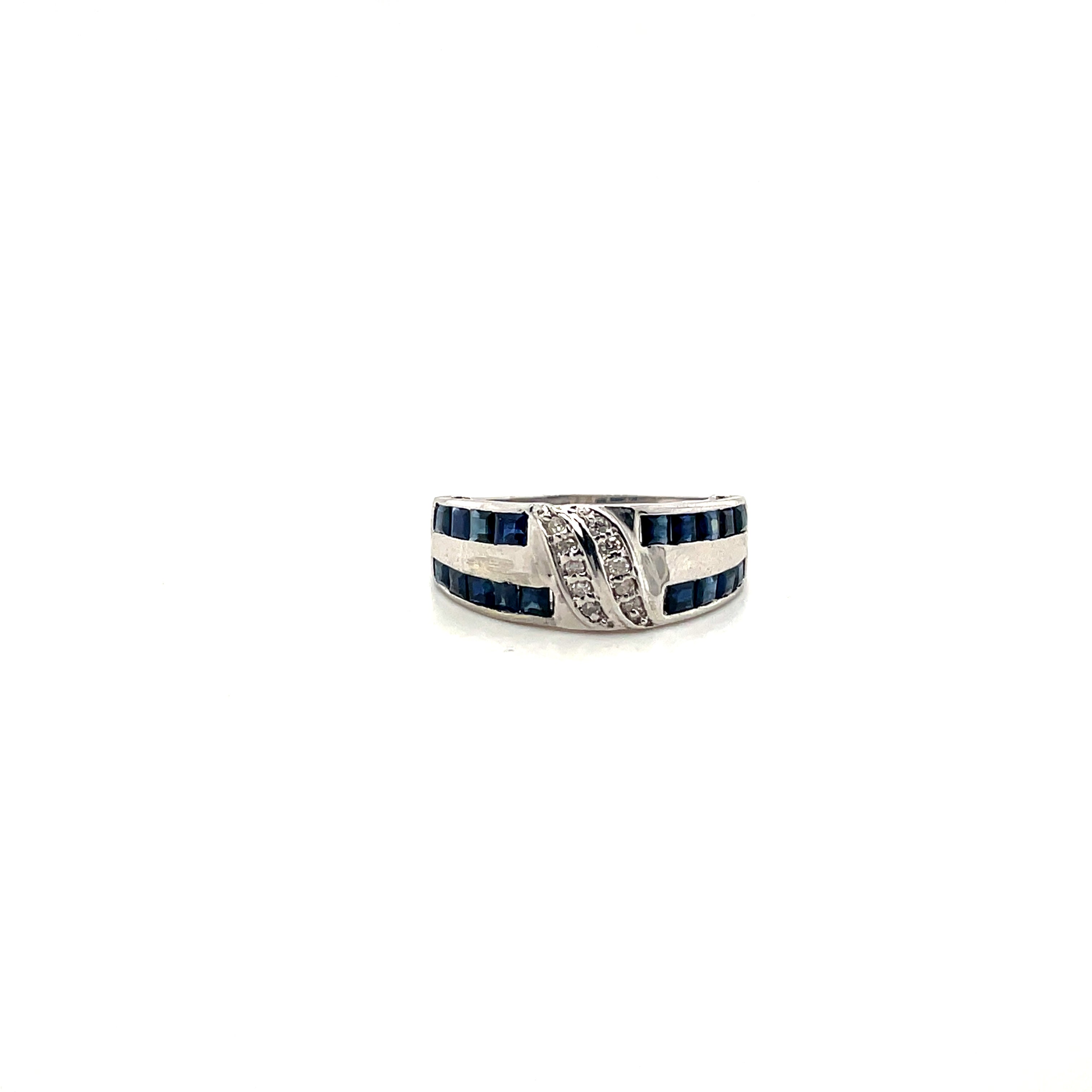 Sapphire Ring in .925 Sterling Silver - KSR 10892
