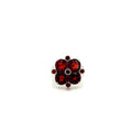 Garnet Ring in .925 Sterling Silver KSR - 11705