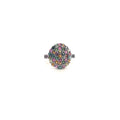 Multi Tourmaline Ring in .925 Sterling Silver - KSR 11711