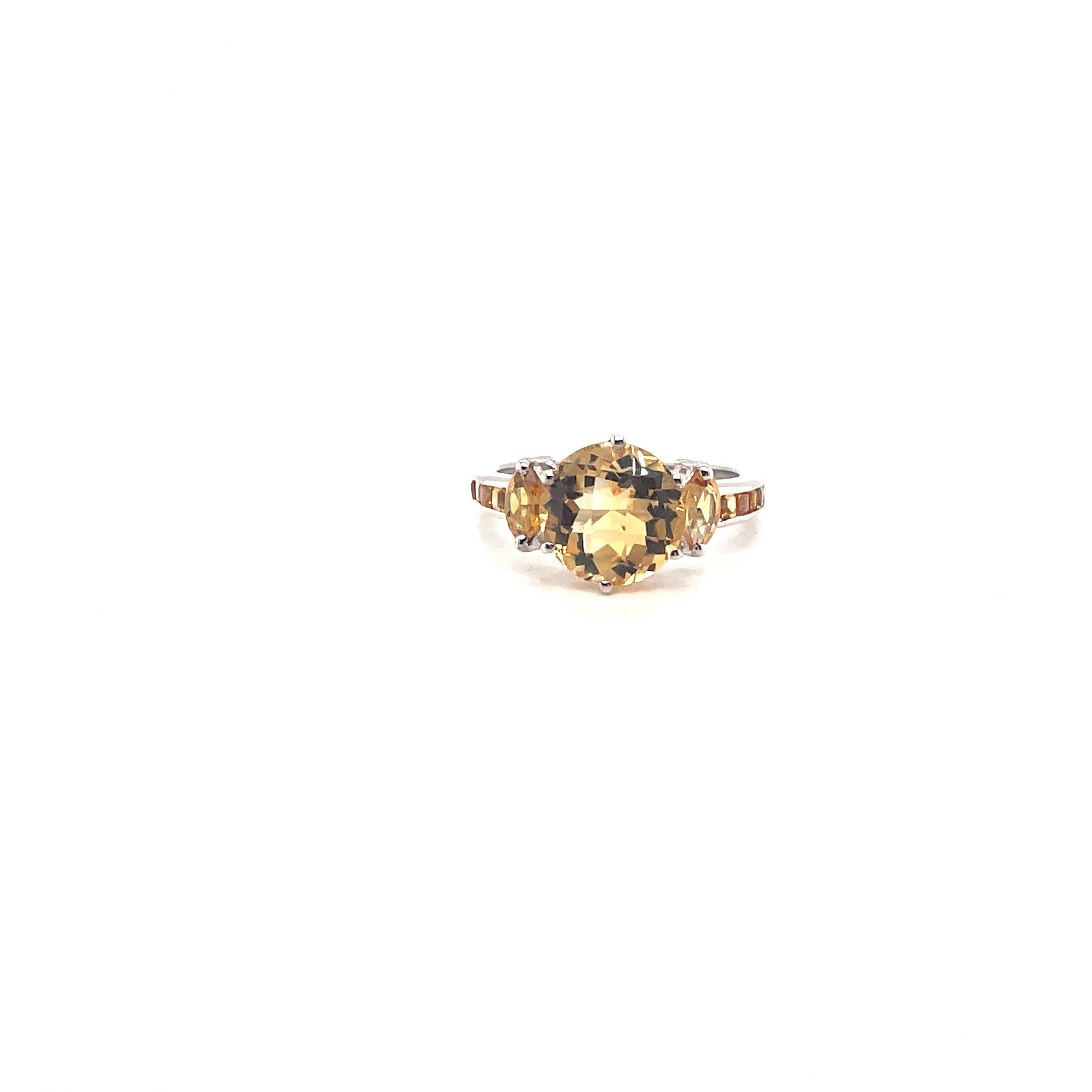 Citrine Ring in .925 Sterling Silver - KSR 12064