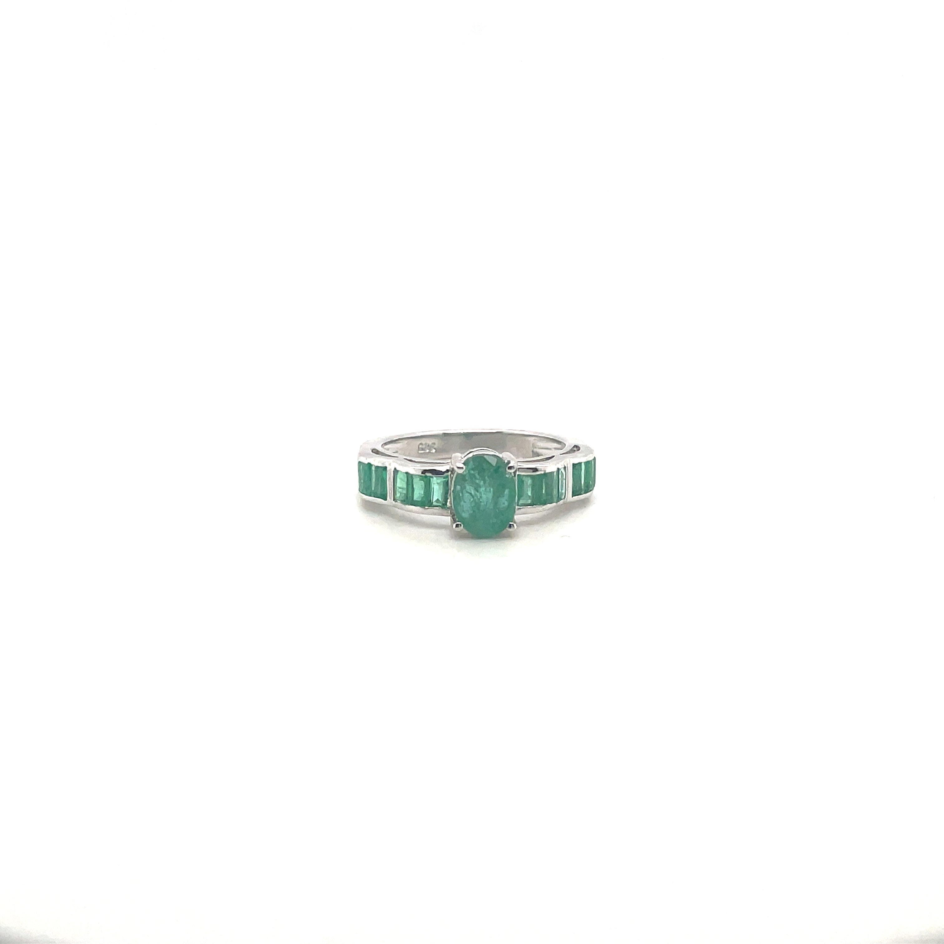 Sapphire Ring in .925 Sterling Silver - KSR 12224