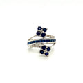 Sapphire Ring in .925 Sterling Silver - KSR 12788