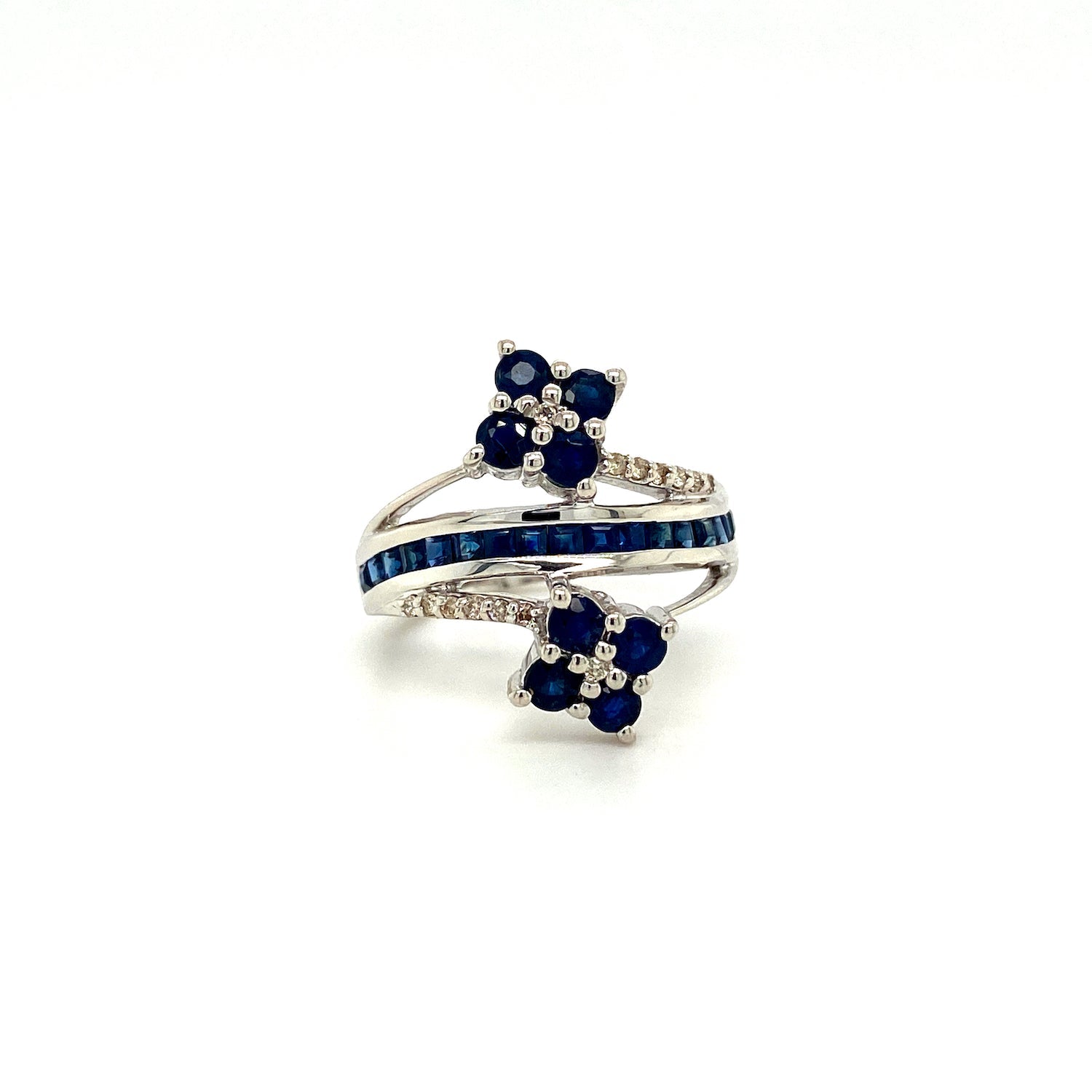 Sapphire Ring in .925 Sterling Silver - KSR 12788