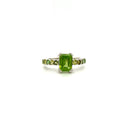 Peridot Ring in .925 Sterling Silver KSR - 13339